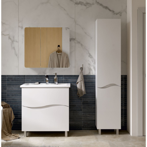 Тумба для ванны напольная VOLNA 60.2Y tnVLN.FOS.60.2Y-01 2 ящика с раковиной Фостер 60