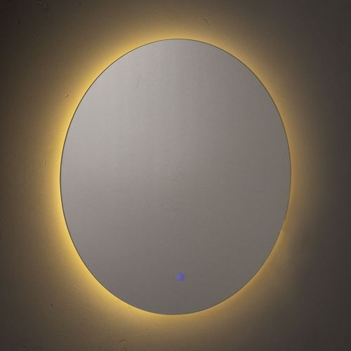 Зеркало AGATA LED 8080-Zm1, 800х800 мм, с сенсором, круглое