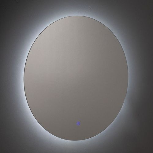 Зеркало AGATA LED 8080-Zm1, 800х800 мм, с сенсором, круглое