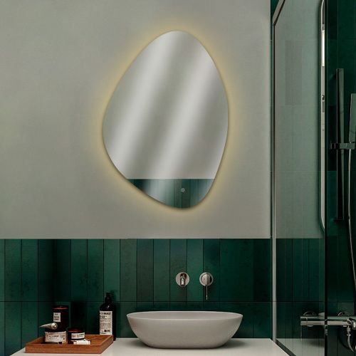 Зеркало AGATA LED 6085-Zm2, 600х850 мм, с сенсором, капля