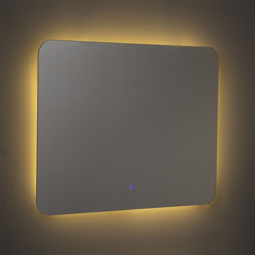 Зеркало AGATA LED 8060-Zm5, 800х600 мм, с сенсором, прямоугольное