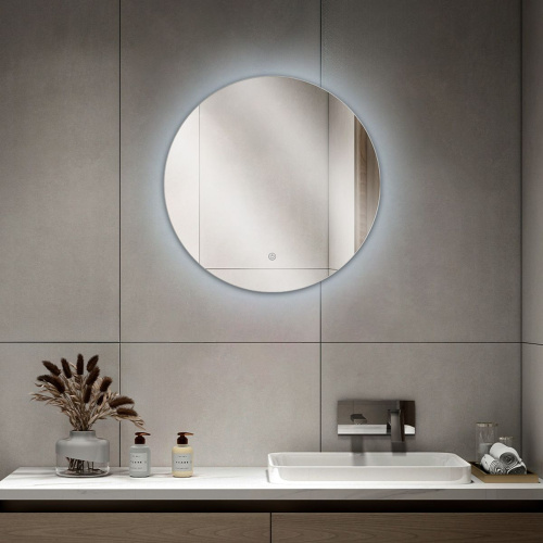 Зеркало AGATA LED 5059-Zm2, 500х500 мм, с сенсором, круглое