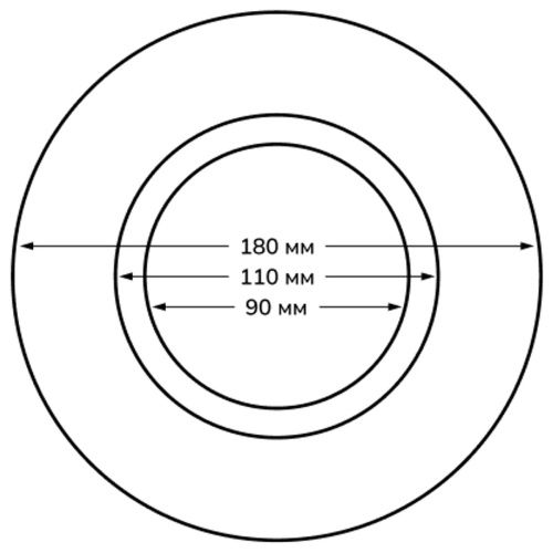 Кольцо переходник для измельчителя Fmark FM-B18-11