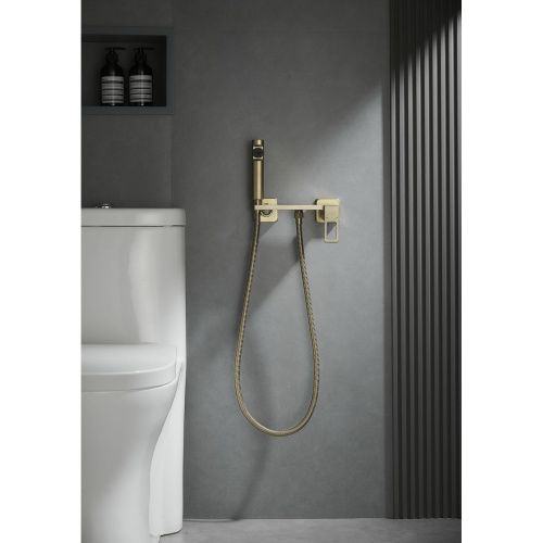 Смеситель для биде Savol S-FXQ013C матовое золото (10)