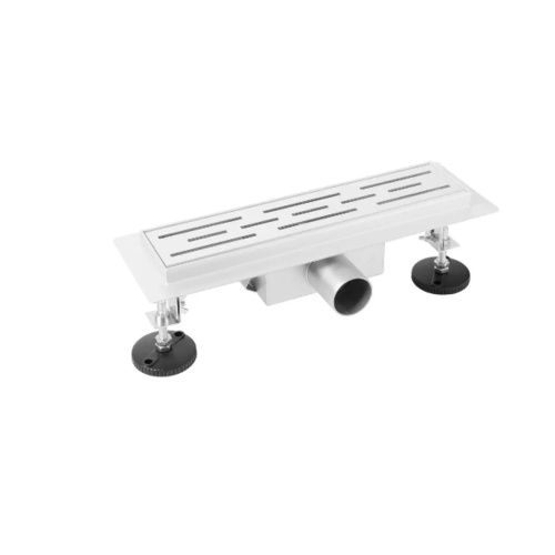 Желоб водоотводящий 500х70 мм VIEIR DL50-F сухой+гидрозатвор, слив 40/50 мм, белый (мин.1/4) Желоб водоотводящий 500х70 мм VIEIR DL50-F сухой+гидрозатвор, слив 40/50 мм, белый (мин.1/4)