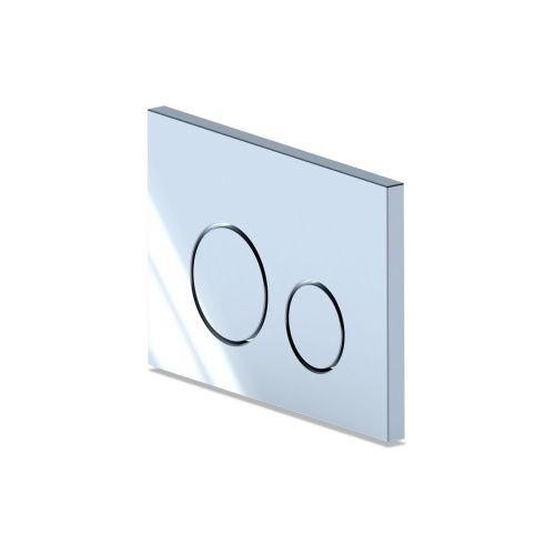 Клавиша для системы скрытой установки унитаза Ани Пласт WP1310 глянцевый хром