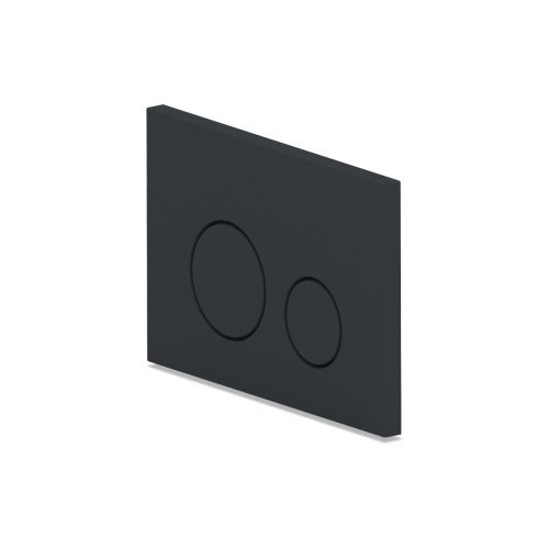 Клавиша для системы скрытой установки унитаза Ани Пласт WP1330 матовая черная