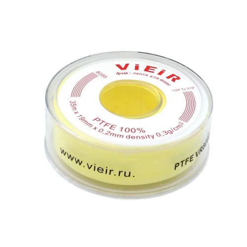 Лента Фум 19 мм х 0.2 мм х 35 м VIEIR VR8095 (мин.25/500)