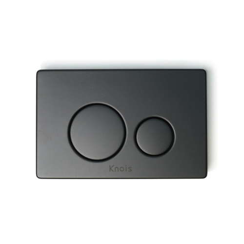 Кнопка механическая двойная Knois KN9900027 черная
