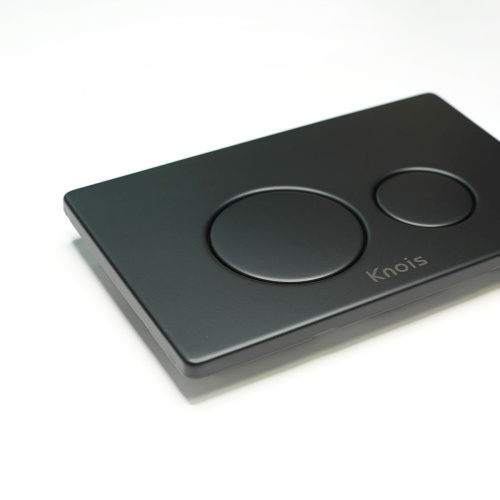 Кнопка механическая двойная Knois KN9900027 черная