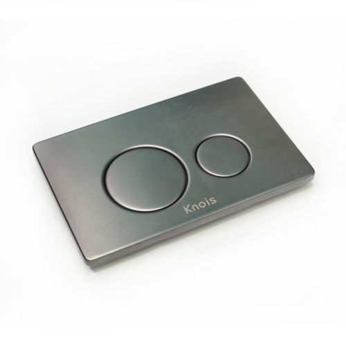 Кнопка механическая двойная Knois KN9900028 серая