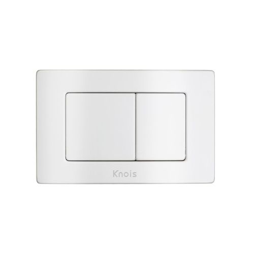 Кнопка механическая двойная Knois KN9900017 белая