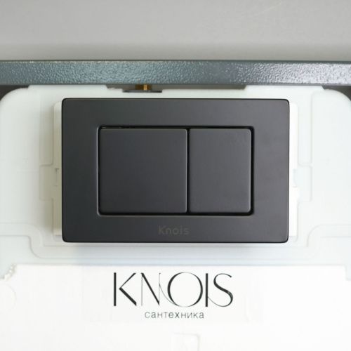 Кнопка механическая двойная Knois KN9900020 черная