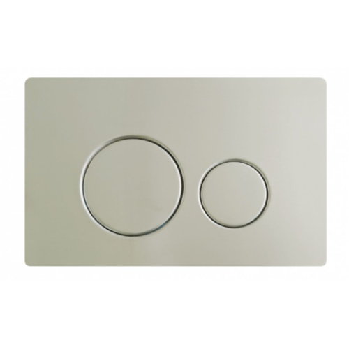 Кнопка механическая двойная Knois KN9900025 серебро