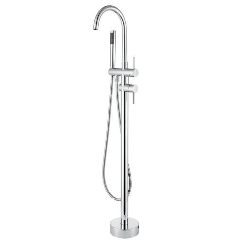 Смеситель напольный OLIVE’S BALEAR 13624BL из нержавеющей стали, хром