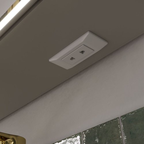 Шкаф зеркальный EQUIL Desert 570х860 szDSRT.LED57.R-25, правый, амарок