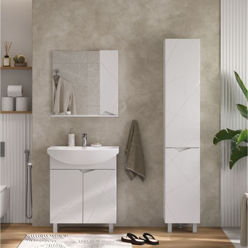 Зеркало-шкаф VOLNA Pronto 70 правый zsPronto70.R-01, белый