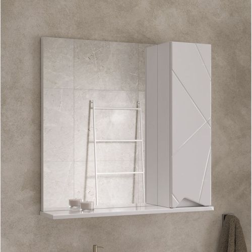 Зеркало-шкаф VOLNA Pronto 70 правый zsPronto70.R-01, белый