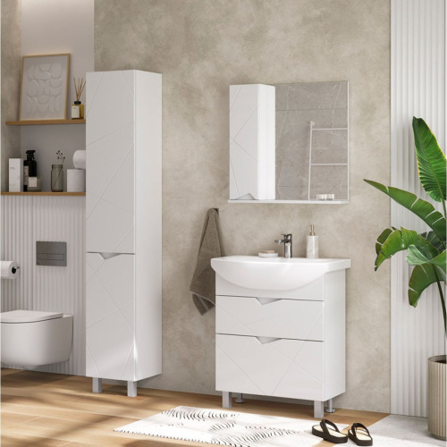 Пенал напольный VOLNA Pronto 35 pnPRONTO35-01, белый