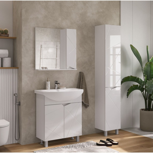 Пенал напольный VOLNA Pronto 35 pnPRONTO35-01, белый