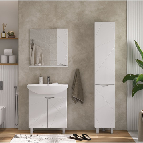 Пенал напольный VOLNA Pronto 35 pnPRONTO35-01, белый