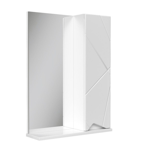 Зеркало-шкаф VOLNA Pronto 50 правый zsPronto50.R-01, белый