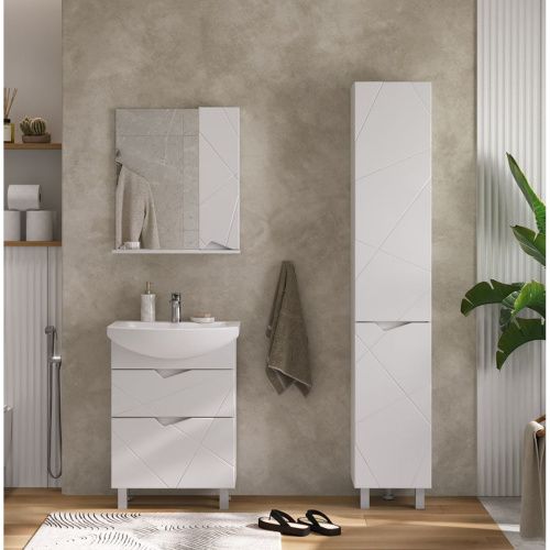 Зеркало-шкаф VOLNA Pronto 60 правый zsPronto60.R-01, белый