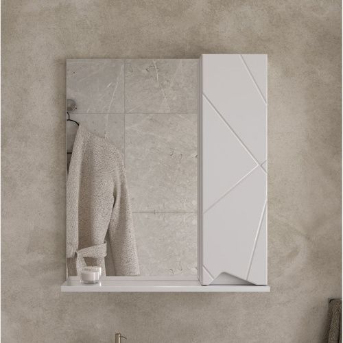 Зеркало-шкаф VOLNA Pronto 60 правый zsPronto60.R-01, белый