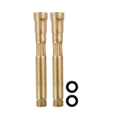 Удлинитель гибкой подводки для смесителя МАК 64230 из нержавеющей стали, пара