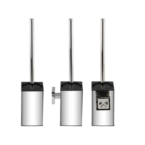 Ёрш для унитаза Санакс 80175 настенный, из нержавеющей стали, хром (12)