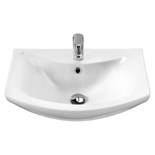 Тумба для ванны напольная VOLNA Pronto 60.2Y tnPRONTO60.2Y-01, белый, 2 ящика с раковиной Балтика 60