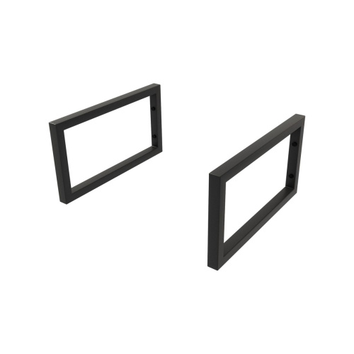 Кронштейн для столешницы черный матовый Watersense Eva в комплекте 2 шт