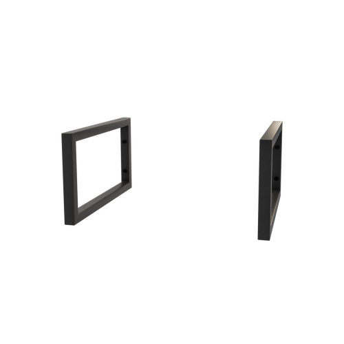 Кронштейн для столешницы черный матовый Watersense Eva в комплекте 2 шт