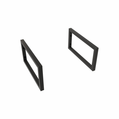 Кронштейн для столешницы черный матовый Watersense Eva в комплекте 2 шт