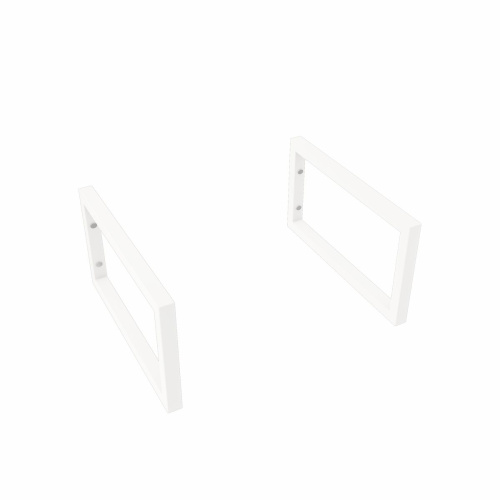Кронштейн для столешницы белый матовый Watersense Eva в комплекте 2 шт
