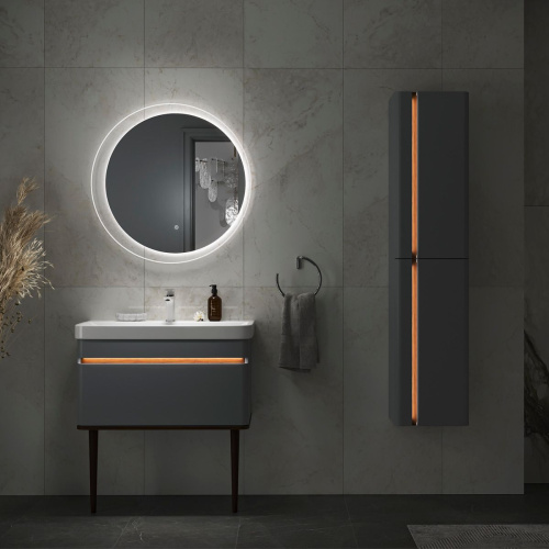 Пенал подвесной EQUIL Elegante 36.R ppELGNT36.R-24.26, правый, мейджик, дуб голиано