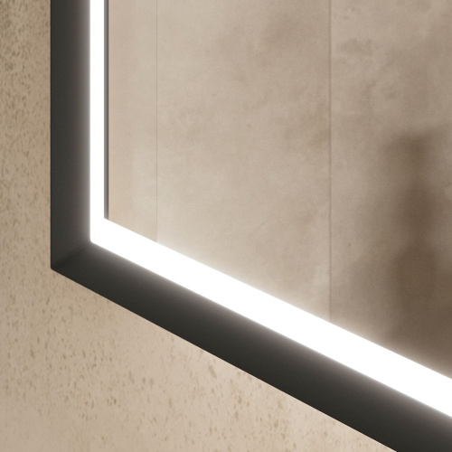 Зеркало EQUIL FOREST LED 900х800, zkFRST.LED90-15, черный