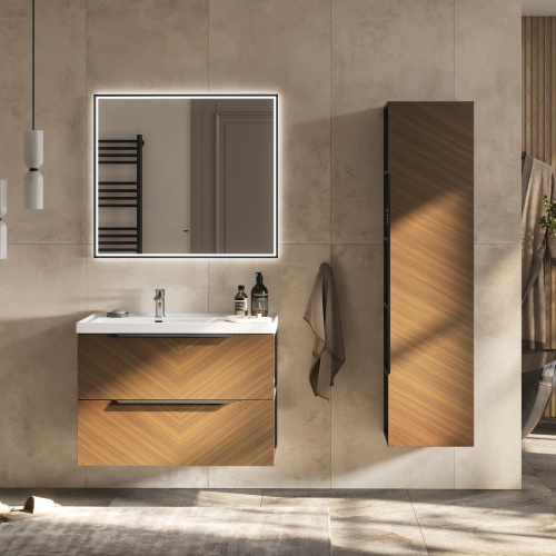 Зеркало EQUIL FOREST LED 900х800, zkFRST.LED90-15, черный