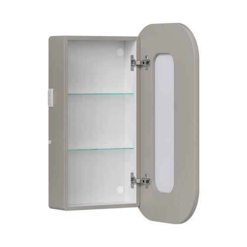 Шкаф зеркальный EQUIL Desert 450х860 szDSRT.LED45.R/L-25, универсальный, амарок