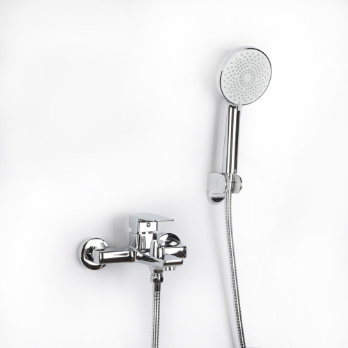 Смеситель для ванны OLIVE’S Navarra 25201NR с коротким изливом (8)