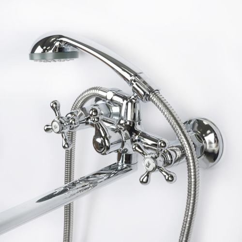 Смеситель для ванны OLIVE’S Anari AN19221 с длинным изливом (10)