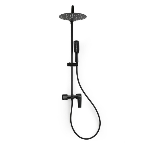 Душевая стойка с изливом OLIVE’S VIAR 28511VRB, черный (5)