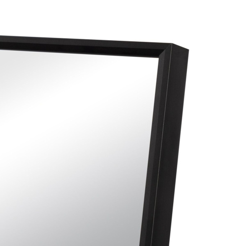 Зеркало интерьерное Мансарда 16062-Zm1, 1600x600 мм, настенно-напольное, в корпусе из алюминия, черный