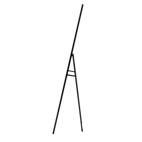 Зеркало интерьерное Мансарда 16062-Zm1, 1600x600 мм, настенно-напольное, в корпусе из алюминия, черный