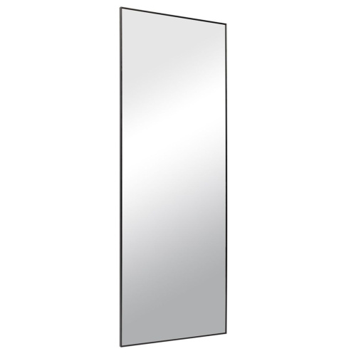 Зеркало интерьерное Мансарда 16062-Zm1, 1600x600 мм, настенно-напольное, в корпусе из алюминия, черный