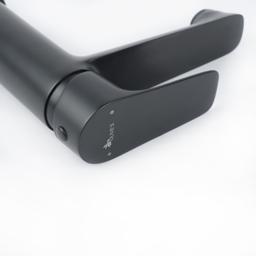 Смеситель для раковины OLIVE’S Tieso 26100TSB, черный (10)