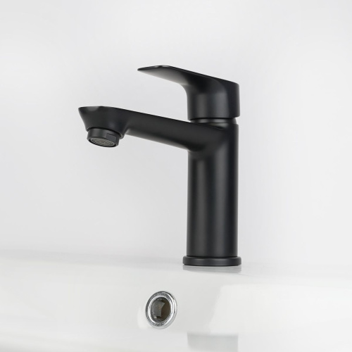 Смеситель для раковины OLIVE’S Tieso 26100TSB, черный (10)