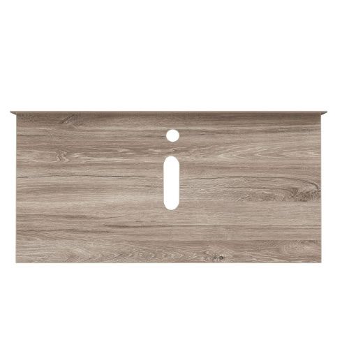 Столешница под раковину керамогранитная 100х50 см Watersense Eva W00299 дуб кашмир