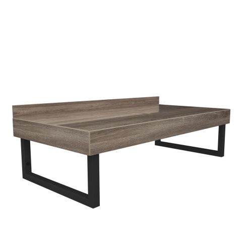 Столешница под раковину керамогранитная 100х50 см Watersense Eva W00299 дуб кашмир