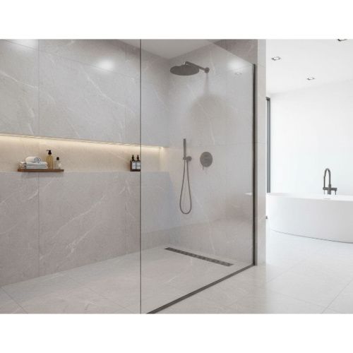 Желоб водоотводящий SAVOL S-DL01L-60 сатин, под плитку 60 см (6)